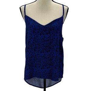 PJ Salvage Sleep Lounge Cami Top -  Royal Blue Black - RCBFC2